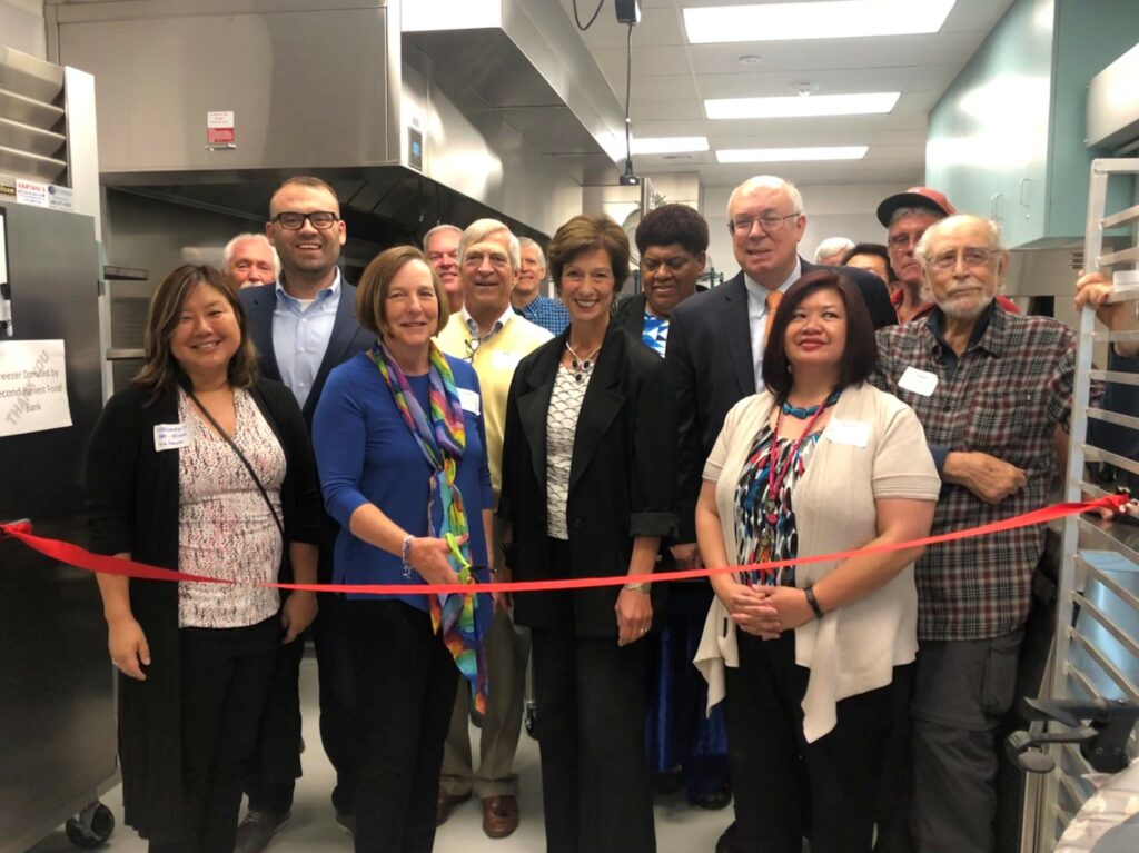 At the grand opening of Hope's Kitchen, May 15, 2019