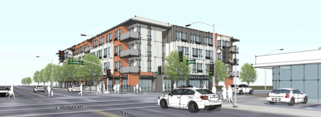 Rendering of 4th and Younger