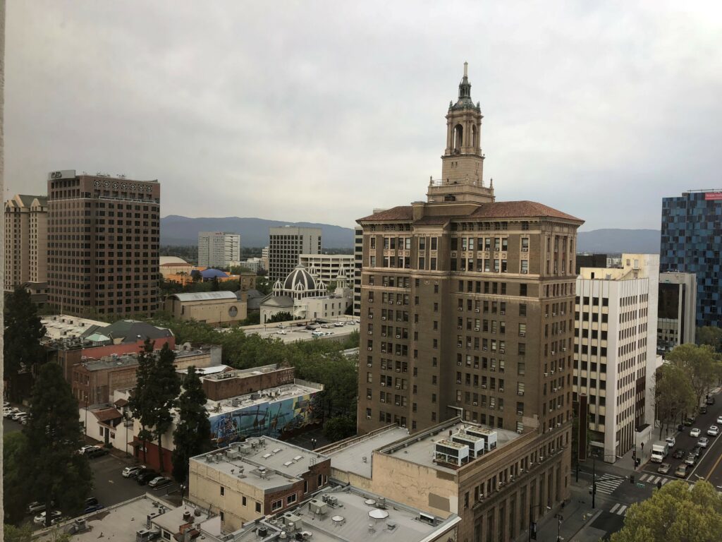 View of downtown San Jose