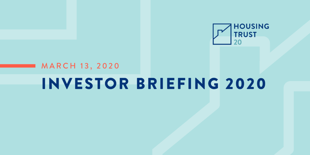 Investor Briefing is on March 13